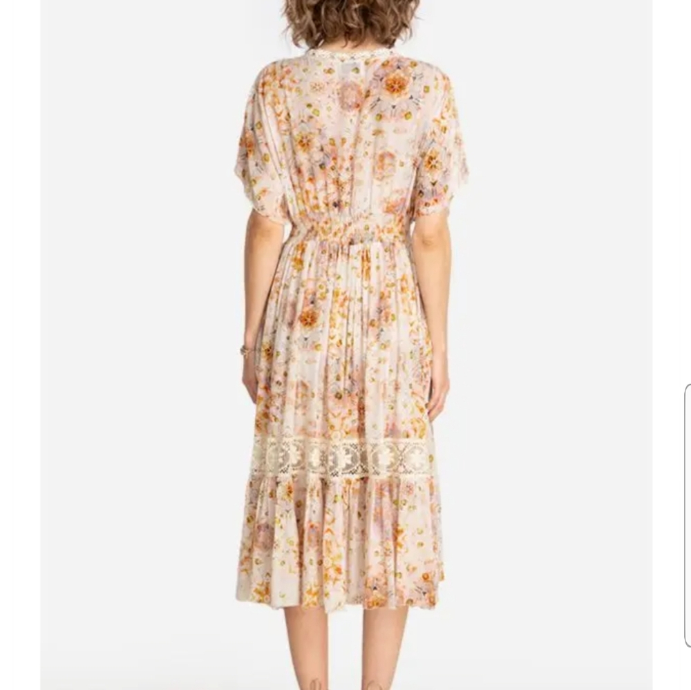 ODEYA RUFFLE MAXI DRESS - Picture 5 of 8
